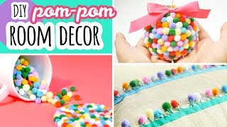 DIY Room Decor  PomPom Crafts [upl. by Dode559]