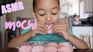 ASMR MOCHI soft loud chewy eating sounds [upl. by Randal919]