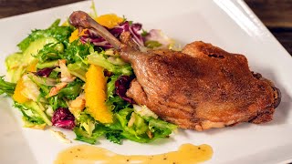 Duck Confit  Confit de Canard  French Food at Home [upl. by Kristien271]