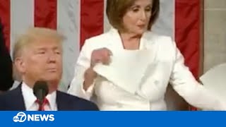 House Speaker Nancy Pelosis daughter explains ripping of Trumps speech [upl. by Keviv]