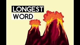 The Longest Word in English Pneumonoultramicroscopicsilicovolcanoconiosis [upl. by Dallas]