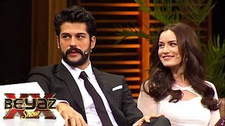 Fahriye Evcen ve Burak Özçivitin Aşk Hikayesi  Beyaz Show [upl. by Nameerf]