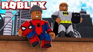 ROBLOX 2 PLAYER SUPERHERO TYCOON [upl. by Etteloc98]