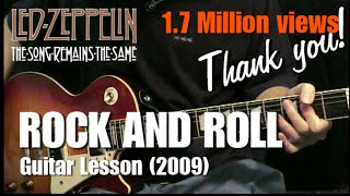 Rock and Roll TSRTS Led Zeppelin Lesson 2009 Video [upl. by Iramo]