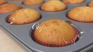 How to make easy cupcake at home [upl. by Fabriane]