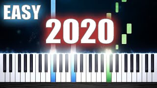 TOP SONGS IN 2020  EASY Piano Tutorials by PlutaX [upl. by Azil]