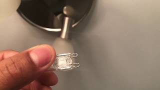 HOW TO CHANGE A SMALL LIGHT BULB [upl. by Morissa]