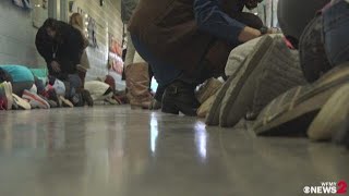 Morehead Elementary Students Take Part in Statewide Tornado Drill [upl. by Atonsah]