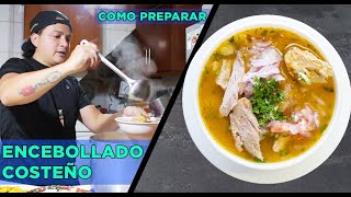 🦈 Como preparar ENCEBOLLADO en ECUADOR 🇪🇨 [upl. by Eerized]