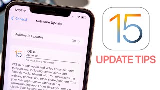 How to Update to iOS 15  Tips Before Installing [upl. by Hannaoj]