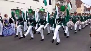 Der Parademarsch beim Schützenfest 2016 in Geseke [upl. by Reggy]