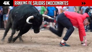 RANKING con SALIDAS EMOCIONANTES de TOROS EN ESPAÑA [upl. by Humbert]