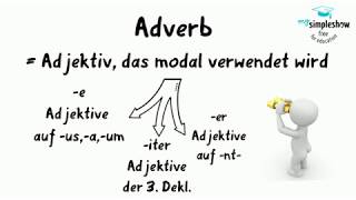 Latein  Einfach erklärt Das Adverb [upl. by Ivonne]