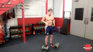 How To Dumbbell Deadlift [upl. by Nida]