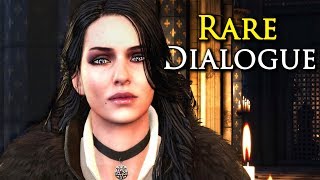 Witcher 3 Rare Dialogue What Happens in Vizima if You Leave Yennefer Hanging in Larvik [upl. by Nosnhoj]