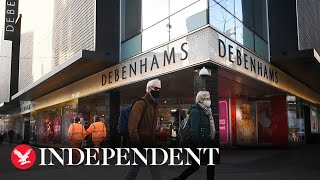 Debenhams to shut putting 12000 jobs at risk after Arcadia collapse [upl. by Etyam641]