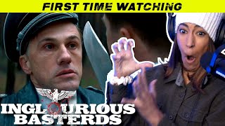 INGLOURIOUS BASTERDS  Movie Reaction  First Time Watching [upl. by Urbanna]