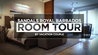 Sandals Royal Barbados Room Tour  Butler Suite [upl. by Aerdna608]