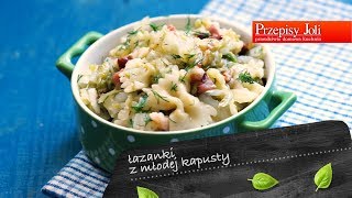 ŁAZANKI Z MŁODEJ KAPUSTY [upl. by Inad]