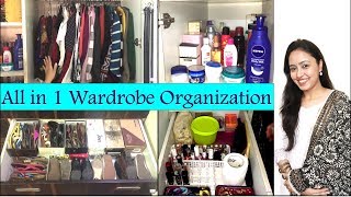 Wardrobe Organization  Clothes Organization Ideas amp Tips  How To Organize A Multi Purpose Wardrobe [upl. by Enelhtac]