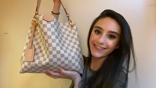 Louis Vuitton Graceful PM Review amp What’s in My Bag [upl. by Valentijn354]