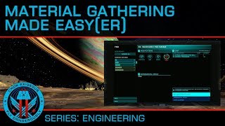 Collecting Raw Manufactured and Data Engineering Materials in Elite Dangerous 2018 Tutorial [upl. by Hach]