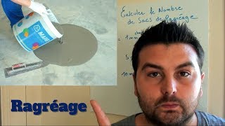 Comment calculer le nombre de sac de ragréage [upl. by Yerag]