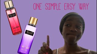 HOW TO OPEN VICTORIA’S SECRET PERFUME BOTTLEEASY [upl. by Ennahteb]