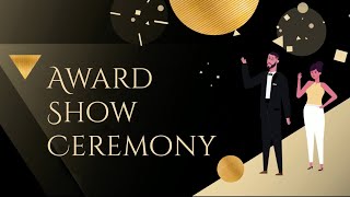 Company Award Show Ceremony  Employee Recognition Video Template [upl. by Annoid]