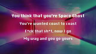 Space Ghost Coast to Coast  Lyric Video  Glass Animals  Dreamland Album Lyrics [upl. by Scuram]