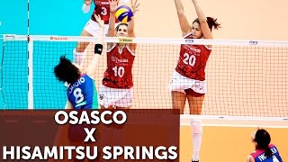 OSASCO X HISAMITSU SPRINGS Mundial de Clubes de Vôlei Feminino [upl. by Chancey712]