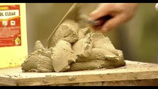 How to Lay Bricks Part 2 Mixing The Mortar [upl. by Llennyl]