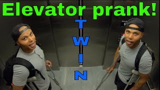 Elevator Prank  Twin Television [upl. by Adnawyt405]