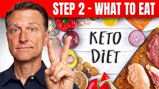 Dr Bergs Guide to Healthy Keto® Eating Step 2  What to Eat [upl. by Noremak322]