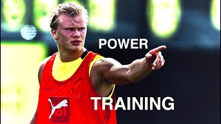 Erling Haaland A Footballers Gym Workout Prt27 [upl. by Adnarym]