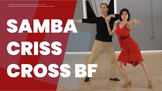 Samba Criss Cross Bota Fogos  Bronze Level For Beginners [upl. by Franzen864]