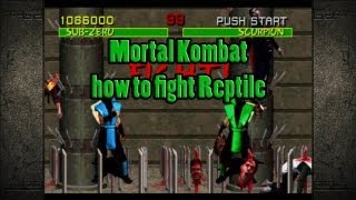 Mortal Kombat  How to fight Reptile [upl. by Arinaj]