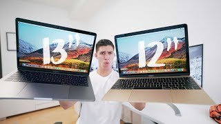 12quot MacBook vs 13quot MacBook PRO  2017 Models [upl. by Leumel]