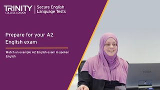 A2 English Exam Example  Home Officeapproved  Lubna [upl. by Airasor]