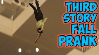 Third Story Fall Prank [upl. by Magdalen]