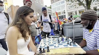 I Played Chess Hustlers in Union Square Park [upl. by Natsirc924]