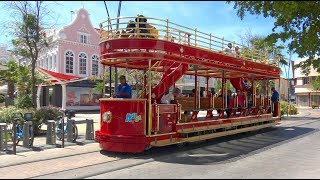 The Oranjestad Streetcar Aruba 4K [upl. by Herzberg]