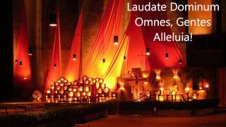 Laudate Dominum Taizé Chant [upl. by Ahsenaj]