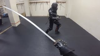 Expert Saber Sparring Lee Smith vs Richard Marsden [upl. by Zsa Zsa]