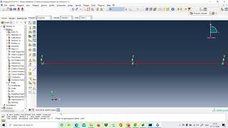 Simply supported beam solution in Abaqus [upl. by Gina]