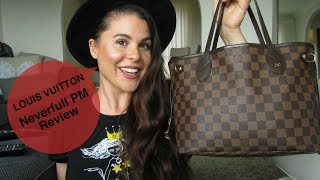 Louis Vuitton Neverfull PM Review [upl. by Tahpos712]