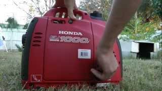 Honda eu1000i generator testing review noise [upl. by Malena]