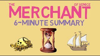 The Merchant of Venice 6 Minute Summary [upl. by Eek]