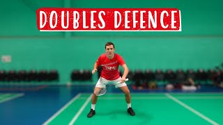 How To Defend In Doubles  The Fundamentals Of Badminton Defence [upl. by Tania]