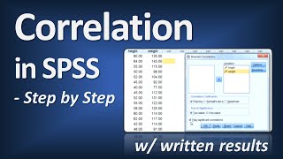 Correlation in SPSS  PValue [upl. by Emelen]